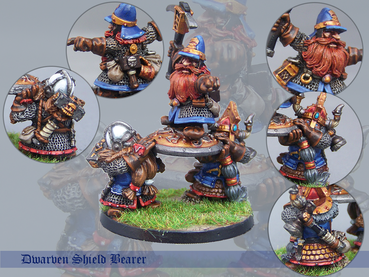 Age Of Sigmar, Dwarves, Shield Bearer, Warhammer Fantasy Dwarven